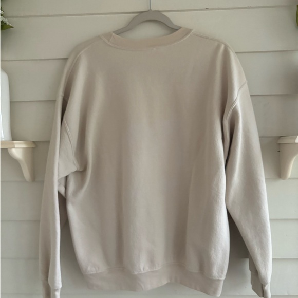 Firefly Crewneck Sweatshirt in Light Tan Size Large - Picture 9 of 9